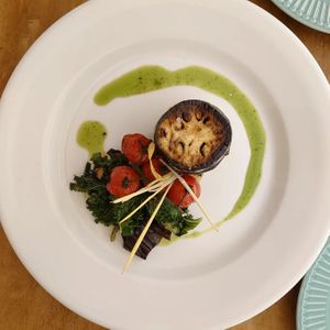 Pea meat ballotine at Dr Legumes in Folkestone