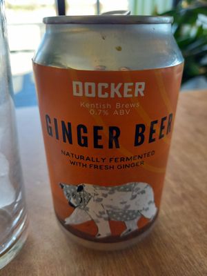 Fiery Gingee Beer at Dr Legumes in Folkestone