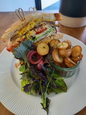 Pastrami Sandwich at Dr Legumes in Folkestone