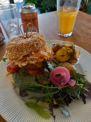 SFS Burger at Dr Legumes in Folkestone