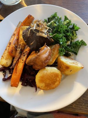Roast  at Dr Legumes in Folkestone