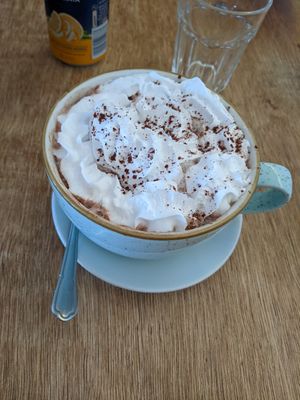 Hot chocolate at Dr Legumes in Folkestone