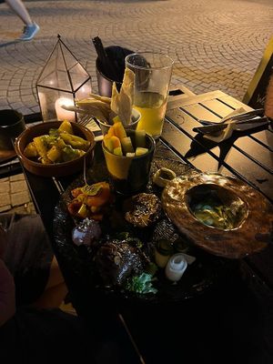 Al fresco dinning at Dr Legumes in Folkestone
