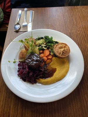 Sunday roast   at Dr Legumes in Folkestone