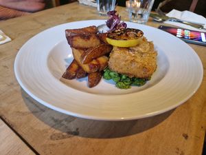 Tonight and chips at Dr Legumes in Folkestone