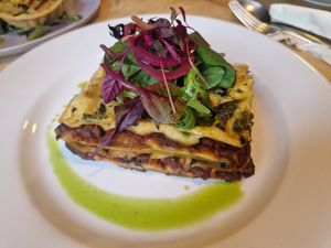 Lasagne at Dr Legumes in Folkestone