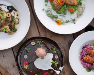 Selection from Spring/Summer 2018 Menu at Dr Legumes in Folkestone