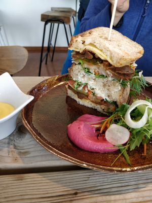 Reuben sandwich at Dr Legumes in Folkestone