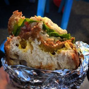 Seitan Reubens as part of the Harbour Screen meal deal at Dr Legumes in Folkestone