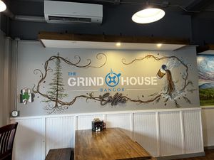 Wall mural   at The Grind House in Bangor