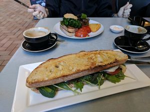 Enormous, yummy, MLT at Gotham in Wellington