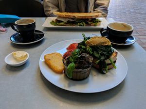 Gotham Vegan breakfast at Gotham in Wellington