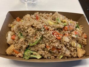 Stir fry rice  at Thai Express in Calgary