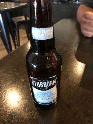 Agave vanilla cream soda at Bakersfield Pizza Co in Bakersfield