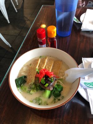 Creamy Ramen at Blue Bird Sushi in Long Beach