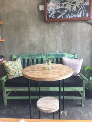 seating area at Rosella in Pecatu