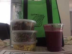 Goodies I picked up  at Earth Origins Market in Sarasota