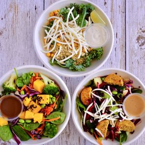 Fresh salads at freshii in West Perth