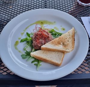 Bean Tartar (starter) at Ctyri Sestry in Kutna Hora