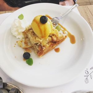 Apple pie 🥧  at Ctyri Sestry in Kutna Hora