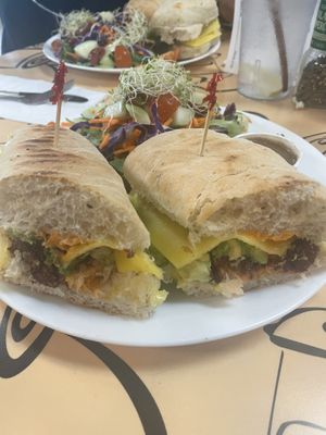   at Simon's Coffee House in Sarasota