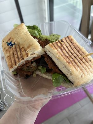 Jackie sandwich  at Simon's Coffee House in Sarasota