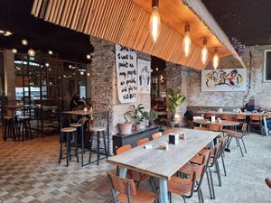 Interior at De Republiek in Bruges