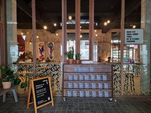 Entrance at De Republiek in Bruges