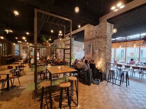 Interior at De Republiek in Bruges