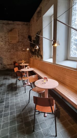 Interior at De Republiek in Bruges