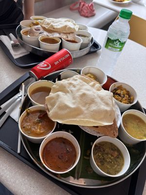   at Saravana Bhavan - Lebuh Ampang in Kuala Lumpur