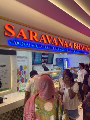   at Saravana Bhavan - Lebuh Ampang in Kuala Lumpur