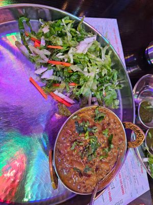 Daal makhani at Naamaste Indian Restaurant in Paphos