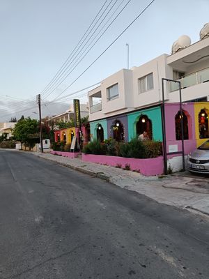 Front of restaurant at Naamaste Indian Restaurant in Paphos