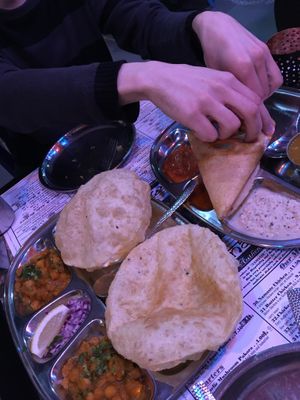 Masala Dosa, my fav! at Naamaste Indian Restaurant in Paphos