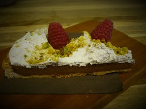 Delicious pie at Organic Garden in Ljubljana