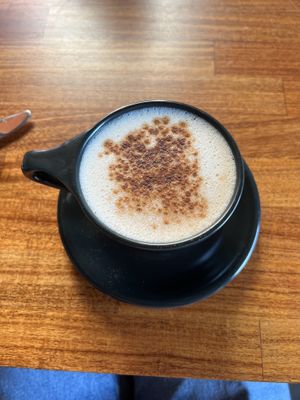 Chai latte with oat milk  at Falcon Coffee Bar in Nashville
