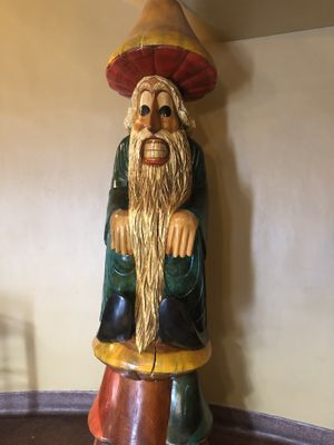 Mellow Mushroom sculpture in Paduca, KY at Mellow Mushroom in Paducah