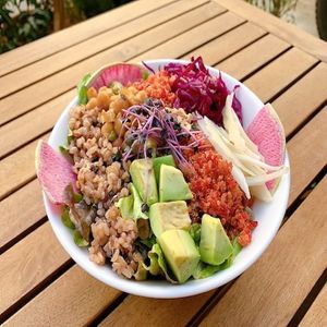 grains salad at L for You in Tokyo