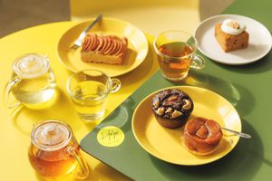 All sweets are 100% dairy-free & wheat-free — tarts, donuts & cakes made with real fruits and natural sweeteners. No artificial colors. Vegan, gluten-free &  refined sugar-free. at L for You in Tokyo