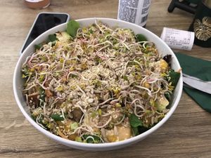 The Indie bowl at Vegano Cafe in Krakow