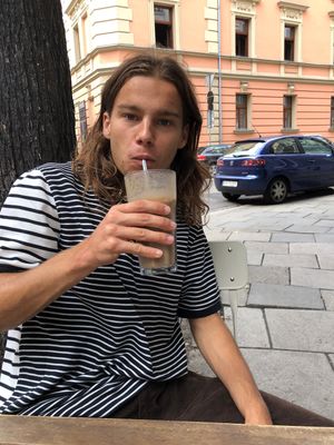 Energy smoothie at Vegano Cafe in Krakow