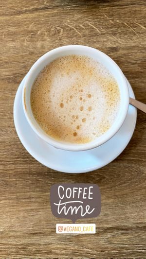 So good we went back 3 times! Great oat milk latte with double shot espresso at Vegano Cafe in Krakow