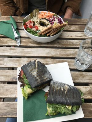 So tasty and fresh!!!!!  at Vegano Cafe in Krakow