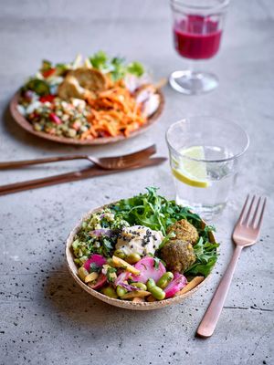 Salad plate at Foodmaker in Vilvoorde