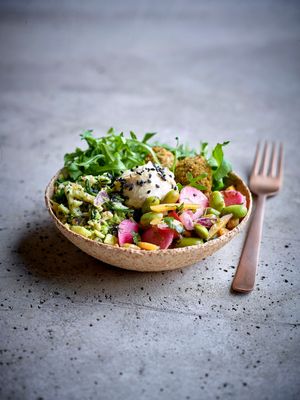 Salad plate at Foodmaker in Vilvoorde