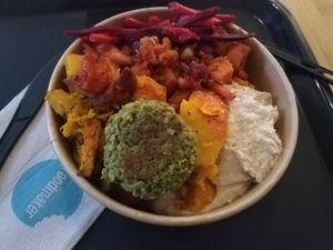 Vegan Mix from self service at Foodmaker - Square in Brussels