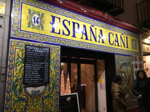 Outside view  at Espana Cani in Madrid