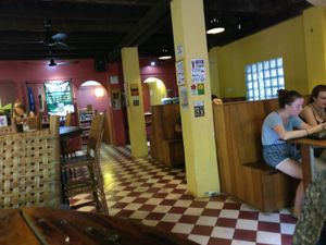 Basically a bar at Monkey Republic in Kampot