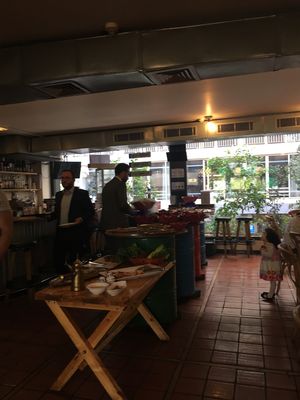 The buffet  at Bayt Em Nazih in Beirut